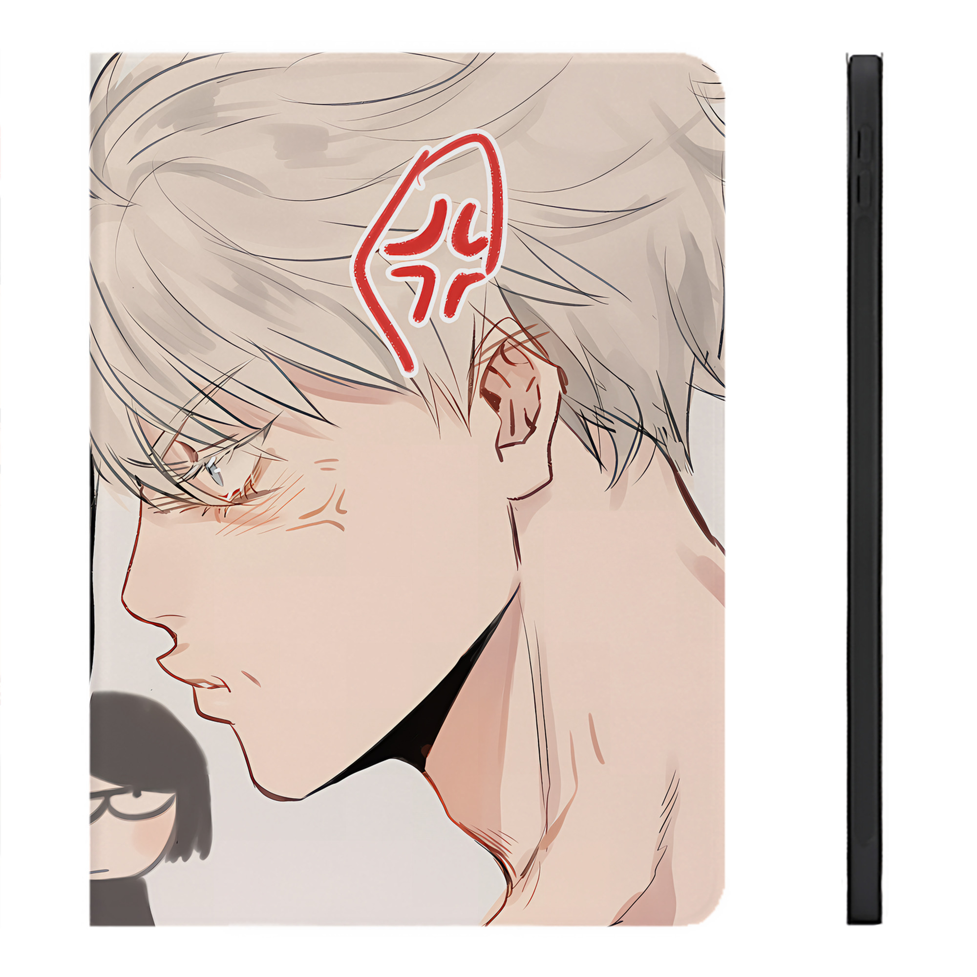 （画像用） 呪術廻戦 Jujutsu Kaisen IPadケース ペンホルダー付き ブックスタイルデザイン